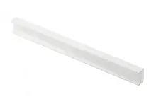 Ручка мебельная алюминиевая GROOVE 160мм/190мм, белый матовый — купить оптом и в розницу в интернет магазине GTV-Meridian.